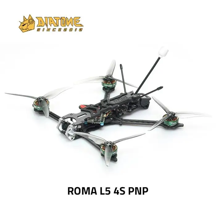 Дрон Фристайл DIATONE ROMA L5 MAMBA F722 AIO BLHELIS 35A 400 МВт M8 GPS RUNCAM PHOENIX 2 2004 2900KV 4S 1700KV 6S RC FPV 5 дюймов 
Дрон Фристайл DIATONE ROMA L5 MAMBA F722 AIO BLHELIS 35A 400 МВт M8 GPS RUNCAM PHOENIX 2 2004 2900KV 4S 1700KV 6S RC FPV 5 дюймов
