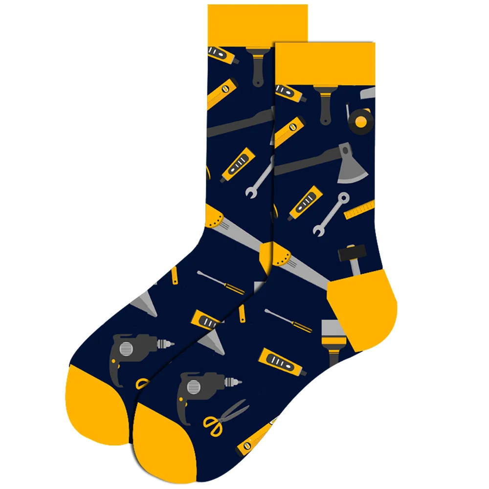 Instime 5 Pairs/Set Funny Men's Socks Cotton Creative Soda Juice Skateboard Socks Men Mid Tube Male SockSize 39-46
Instime 5 Pairs/Set Funny Men's Socks Cotton Creative Soda Juice Skateboard Socks Men Mid Tube Male SockSize 39-46