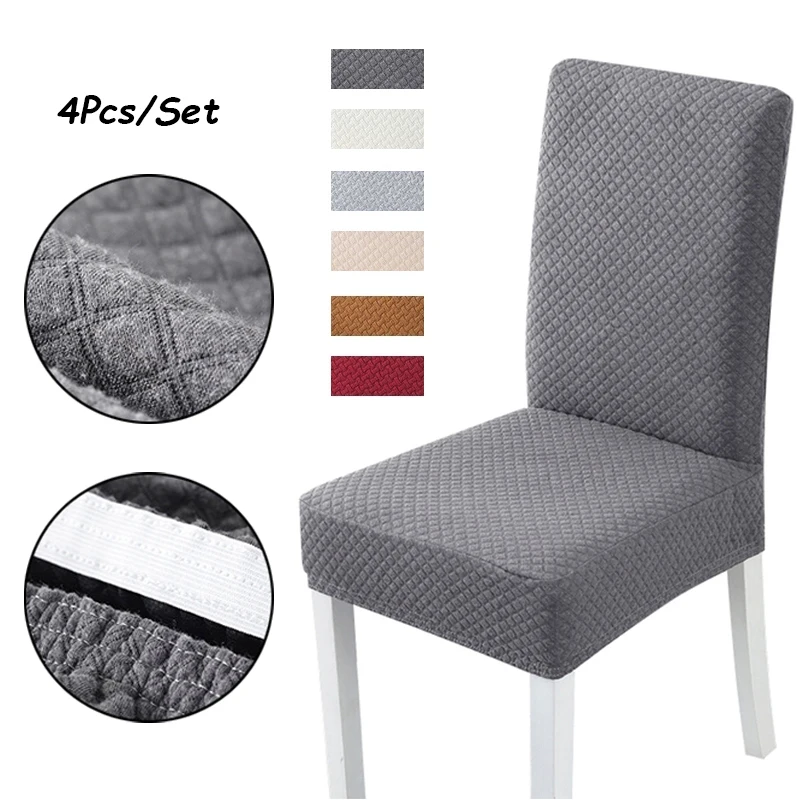 Super Thick Cotton Spandex Dining Chair Cover Stretch Universal High Back Chair Covers Machine Washable Chair Cover with Back 
Super Thick Cotton Spandex Dining Chair Cover Stretch Universal High Back Chair Covers Machine Washable Chair Cover with Back