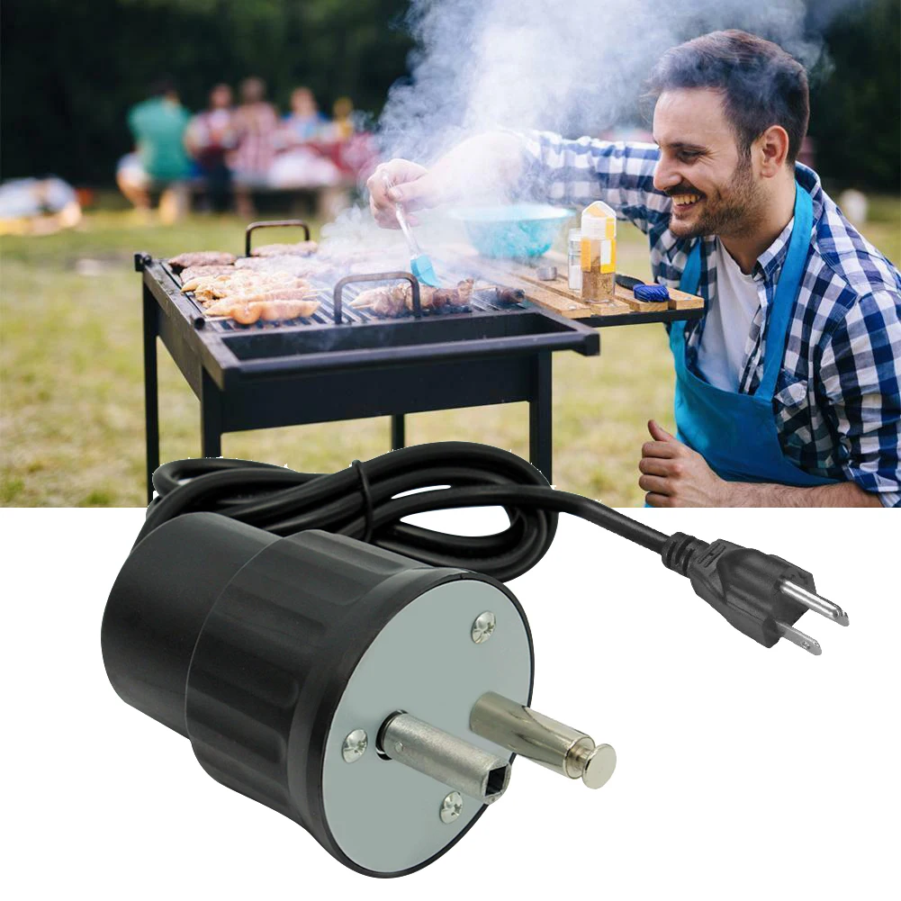 High Quality Aluminum Electric BBQ Grill Rotating Motor Barbecue Rotisserie Rotator Engine For Kitchen Motor Tools
High Quality Aluminum Electric BBQ Grill Rotating Motor Barbecue Rotisserie Rotator Engine For Kitchen Motor Tools