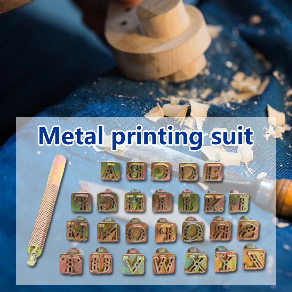 26 Stamps Zinc Alloy Letters Stamping Symbol Set English Letters Leather Marking Tools for Stamping Ornaments Arts Equipment
26 Stamps Zinc Alloy Letters Stamping Symbol Set English Letters Leather Marking Tools for Stamping Ornaments Arts Equipment