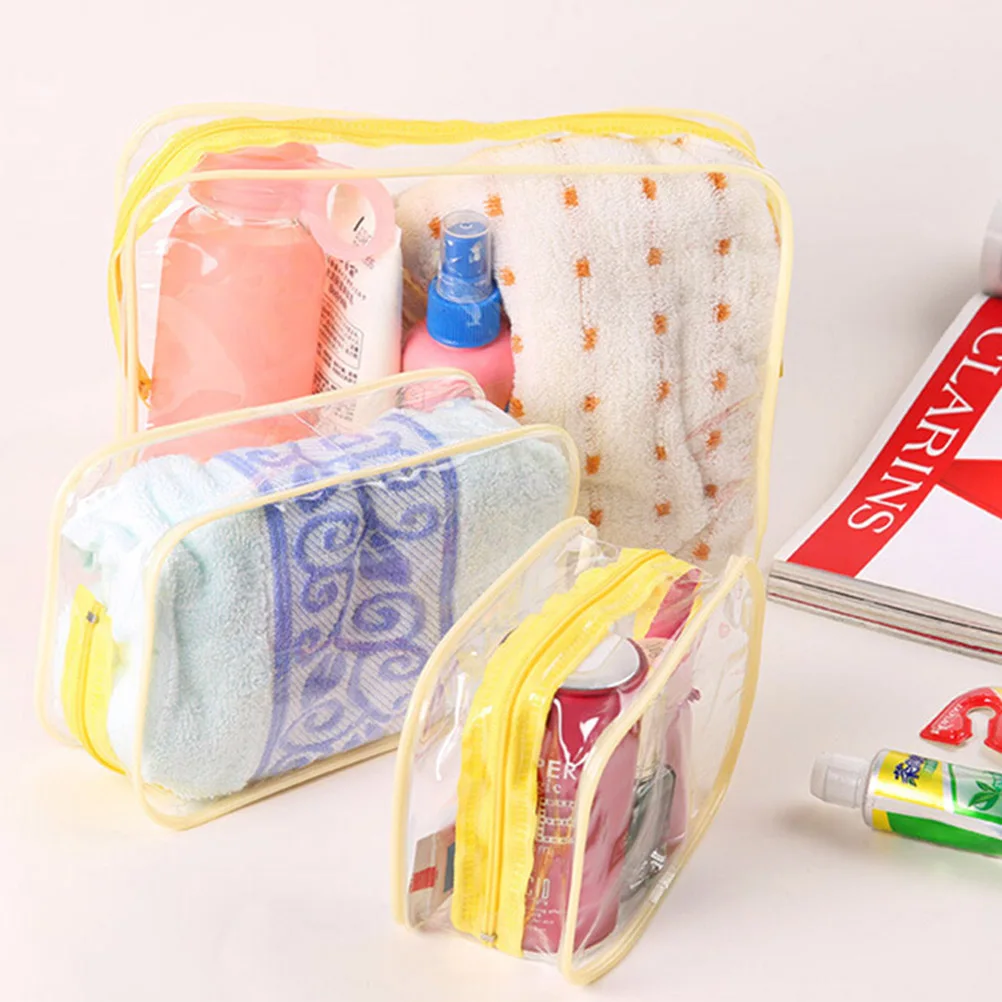 Fashion PVC Transparent Clear Woman Cosmetic Bags Clutch Bag Handbag Jelly Phone Case Card Zipper Totes Make Up Storage
Fashion PVC Transparent Clear Woman Cosmetic Bags Clutch Bag Handbag Jelly Phone Case Card Zipper Totes Make Up Storage