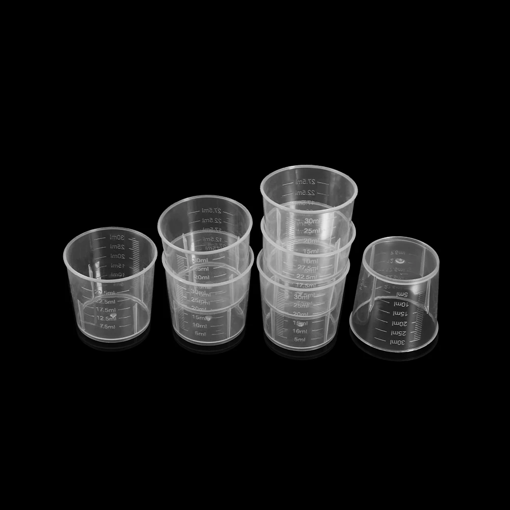20pcs 30ml Clear Measuring Cup Kit Epoxy Resin Silicone Mold Plastic Measure Cups for DIY Jewelry Making Tools Accessories
20pcs 30ml Clear Measuring Cup Kit Epoxy Resin Silicone Mold Plastic Measure Cups for DIY Jewelry Making Tools Accessories