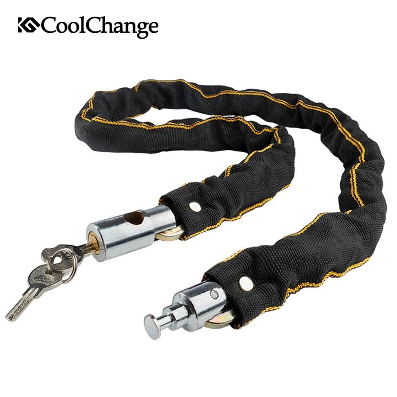 Замок велосипедной цепи Coolchange уличная защита безопасный противокражный замок