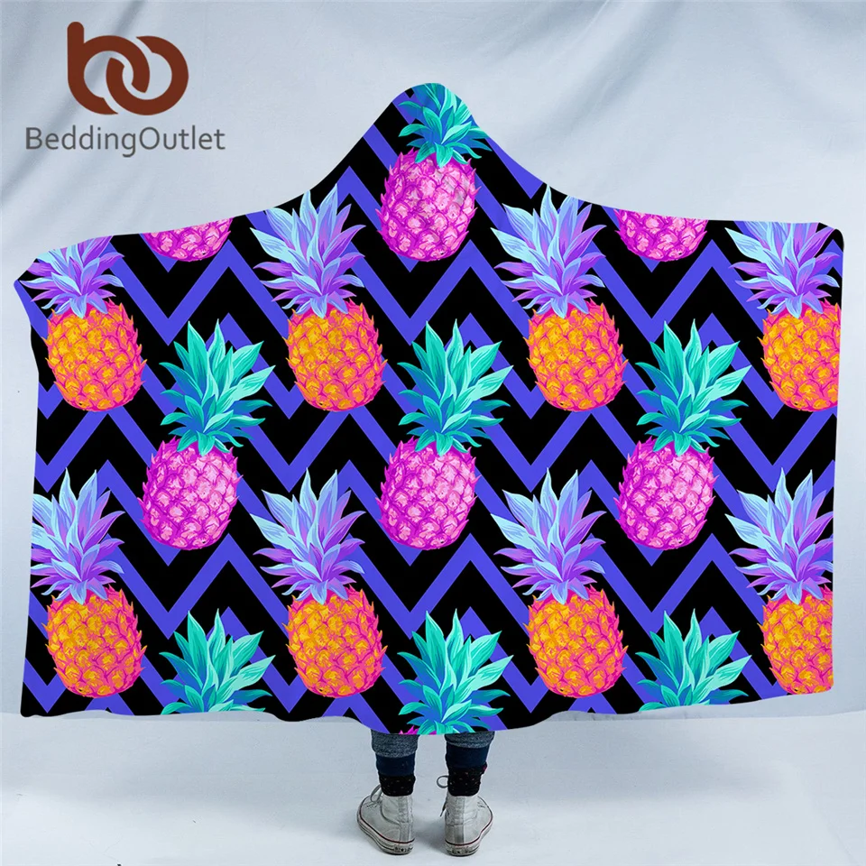 BeddingOutlet Pineapple Hooded Blanket for Adults Microfiber Sherpa Fleece Blanket Tropical Fruit Wearable Throw Blanket Bedding
BeddingOutlet Pineapple Hooded Blanket for Adults Microfiber Sherpa Fleece Blanket Tropical Fruit Wearable Throw Blanket Bedding