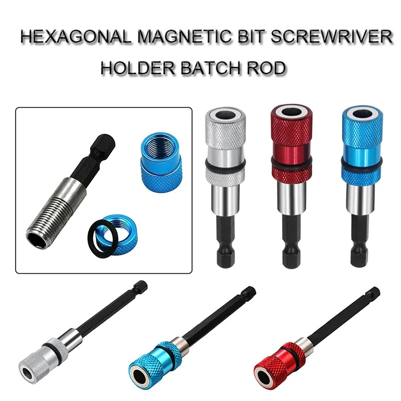1/4 Inch Hex Shank Screw Depth Magnetic Screwdriver Bit Holder Hex Driver with Drill Bits Bar Extension Electric Screwdriver Bit
1/4 Inch Hex Shank Screw Depth Magnetic Screwdriver Bit Holder Hex Driver with Drill Bits Bar Extension Electric Screwdriver Bit
