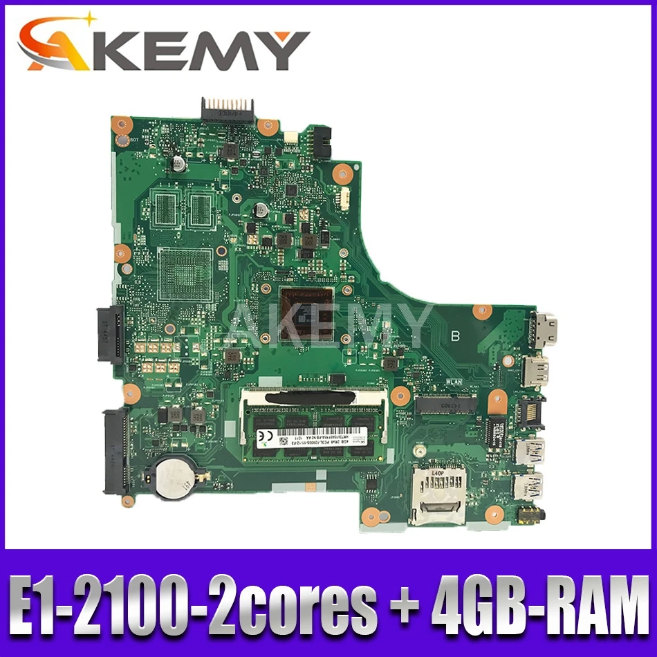 NEW!!! motherboard For ASUS X450CC X450CA A450C X450C X452C x450VC K450C Laptop motherboard W/ E1-2100-2cores + 4GB-RAM
NEW!!! motherboard For ASUS X450CC X450CA A450C X450C X452C x450VC K450C Laptop motherboard W/ E1-2100-2cores + 4GB-RAM