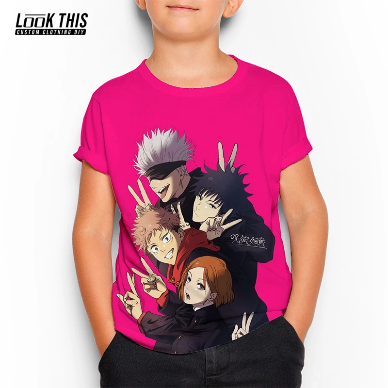 Jujutsu Kaisen 3D Cool Girls Boys Oversized T-shirt Summer 2021 New Children's Clothing Teens Childs Short Sleeve Loose Tops
Jujutsu Kaisen 3D Cool Girls Boys Oversized T-shirt Summer 2021 New Children's Clothing Teens Childs Short Sleeve Loose Tops
