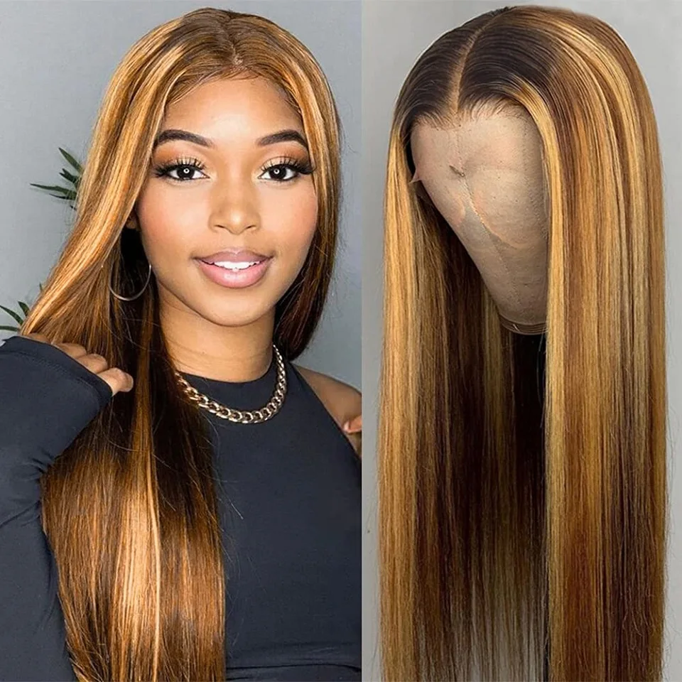 Highlight Wig Human Hair Brazilian Straight Lace Front Wig 4x4x1Highlight Wig Ombre 13x4x1 Lace Frontal Wig T-part Closure Wig
Highlight Wig Human Hair Brazilian Straight Lace Front Wig 4x4x1Highlight Wig Ombre 13x4x1 Lace Frontal Wig T-part Closure Wig