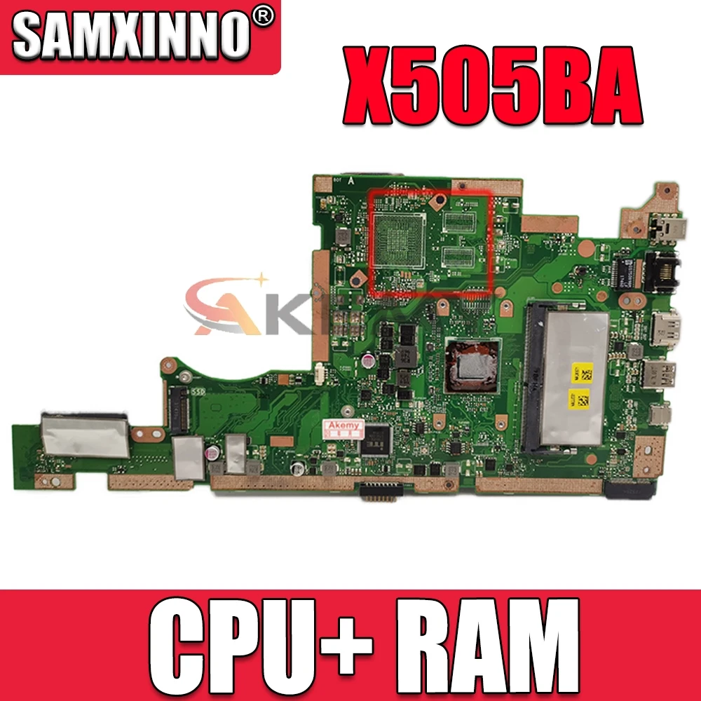 X505BA laptop motherboard For ASUS X505B X505BA X505BP Mainboard 100% test W/ CPU+ RAM
X505BA laptop motherboard For ASUS X505B X505BA X505BP Mainboard 100% test W/ CPU+ RAM