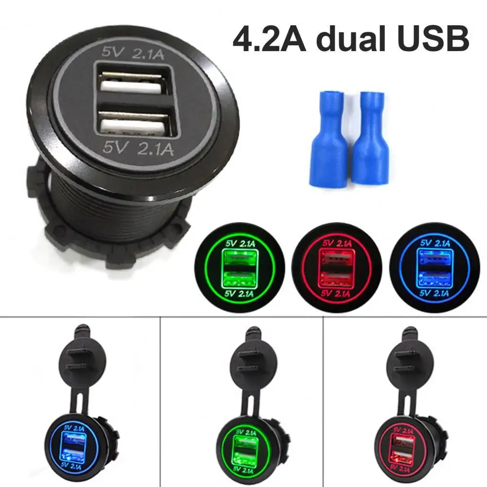 DC12 20A DC24V 10A Car Motorcycle 12V-24V Dual USB Port Charger Power Adapter for Mobile Phone Car Charger Motorcycle Accessory
DC12 20A DC24V 10A Car Motorcycle 12V-24V Dual USB Port Charger Power Adapter for Mobile Phone Car Charger Motorcycle Accessory