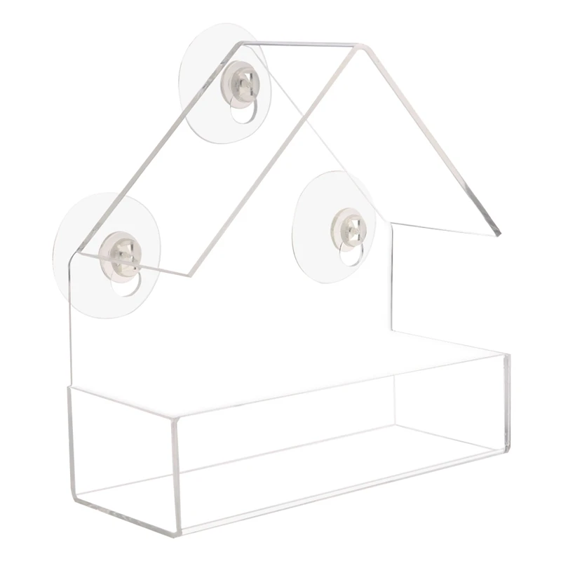 Clear House Window Bird Feeder Birdhouse With Suction Outdoor Garden Feeding New
Clear House Window Bird Feeder Birdhouse With Suction Outdoor Garden Feeding New