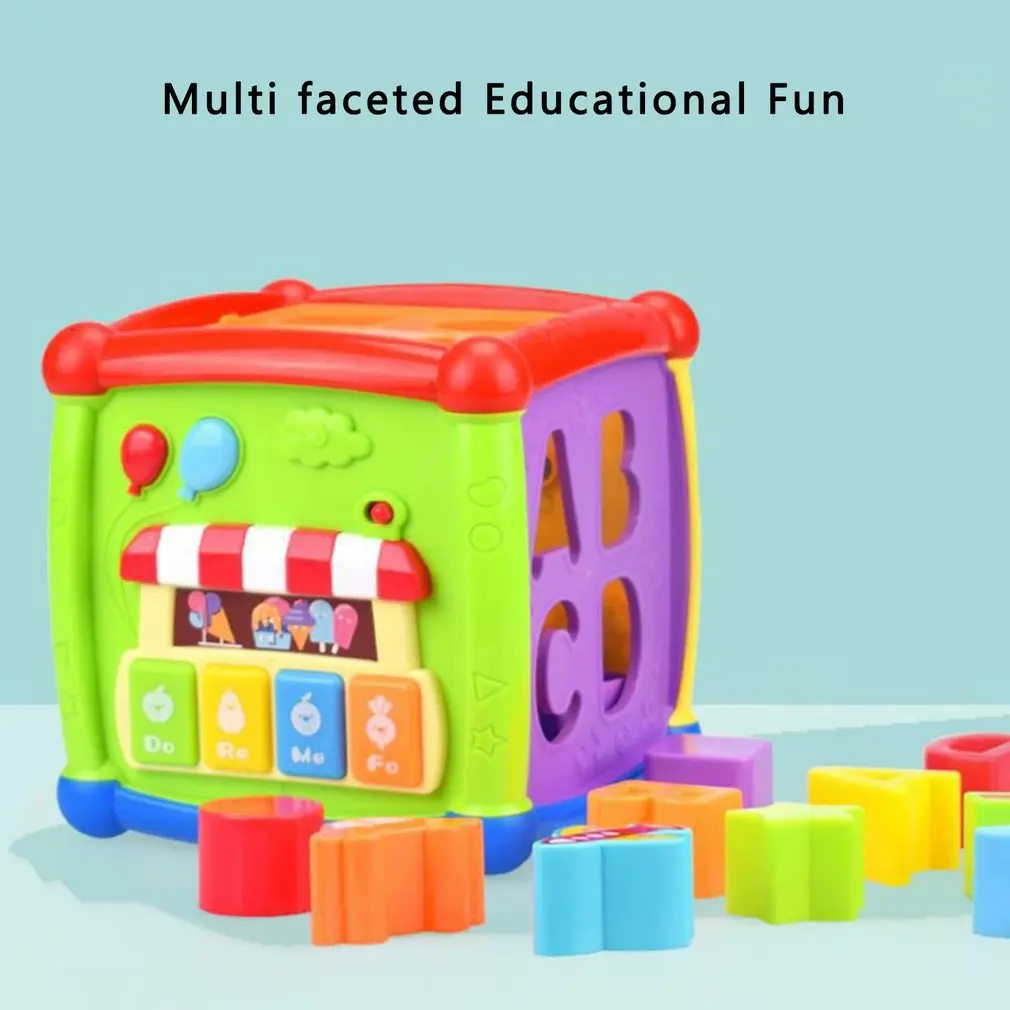 6 Sided Activity Box Music Early Educational Rotate Bead Gear Drum Block Sports City Montessori Toys Animals Forest Smart Toy
6 Sided Activity Box Music Early Educational Rotate Bead Gear Drum Block Sports City Montessori Toys Animals Forest Smart Toy