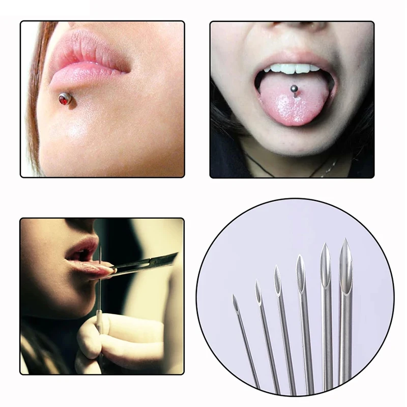 Body Piercing Needles 12/14/16/18G Piercing Needle Disposable Sterile Body Tattoo Supply Assorted Ear Nose Navel Puncture Nipple
Body Piercing Needles 12/14/16/18G Piercing Needle Disposable Sterile Body Tattoo Supply Assorted Ear Nose Navel Puncture Nipple