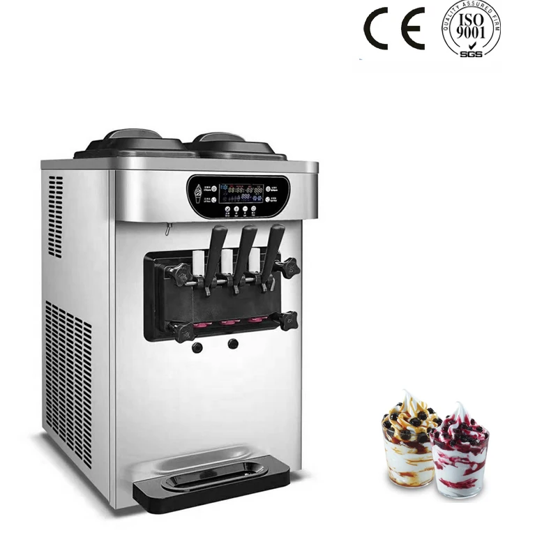 Мини-машина для приготовления мягкого мороженого с тремя головками, 25-30 л/час, автоматическая машина для приготовления мороженого с цифровы...
Мини-машина для приготовления мягкого мороженого с тремя головками, 25-30 л/час, автоматическая машина для приготовления мороженого с цифровы...