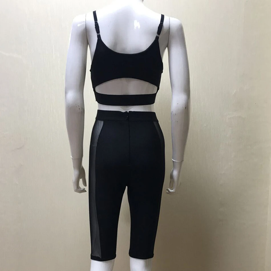 2021 Summer New Women's Fashion Sexy Black Bandage Suit Short Jacket + Pants 2 Pieces Two-piece Suit Club Party Suit Bodycon
2021 Summer New Women's Fashion Sexy Black Bandage Suit Short Jacket + Pants 2 Pieces Two-piece Suit Club Party Suit Bodycon