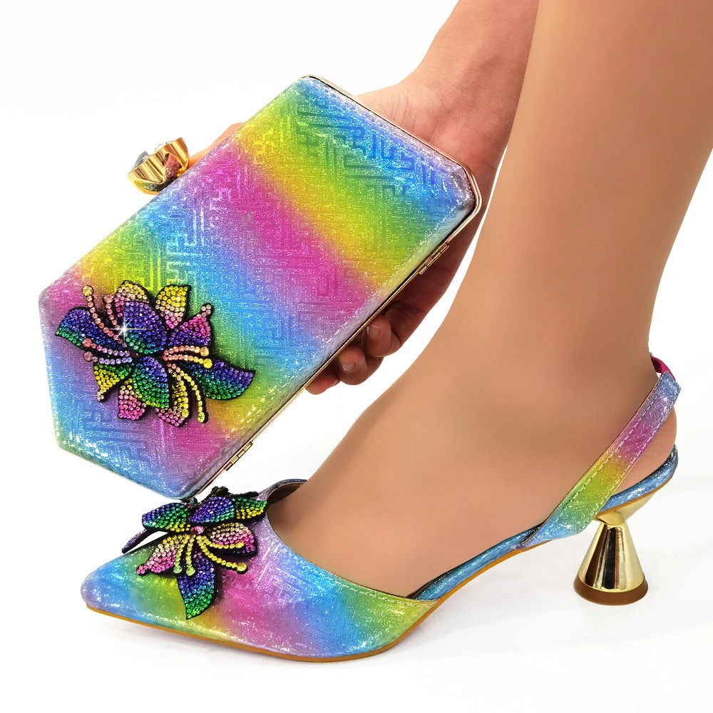 New Latest Matching Shoes and Bag Set Buckle Strap African Shoe and Bags Women Italian 2021 Party Elegant Buckle Heel Sandals
New Latest Matching Shoes and Bag Set Buckle Strap African Shoe and Bags Women Italian 2021 Party Elegant Buckle Heel Sandals