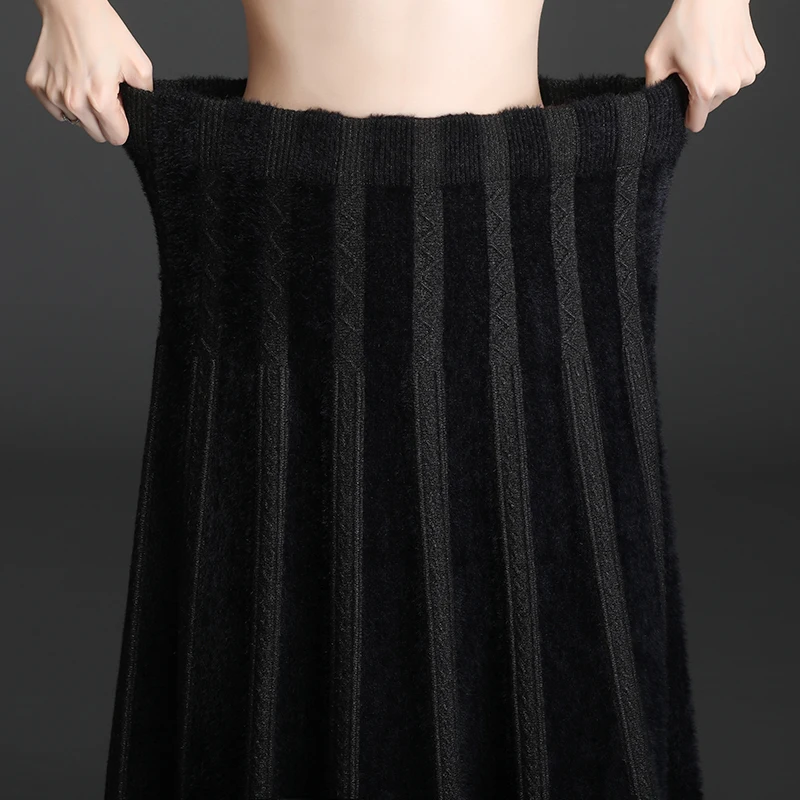 High Waist Stripes Skirt Women 2020 Spring Autumn Korean Plus Size Office Ladies Pocket Fashion Elegant Thickened Long Skirt
High Waist Stripes Skirt Women 2020 Spring Autumn Korean Plus Size Office Ladies Pocket Fashion Elegant Thickened Long Skirt