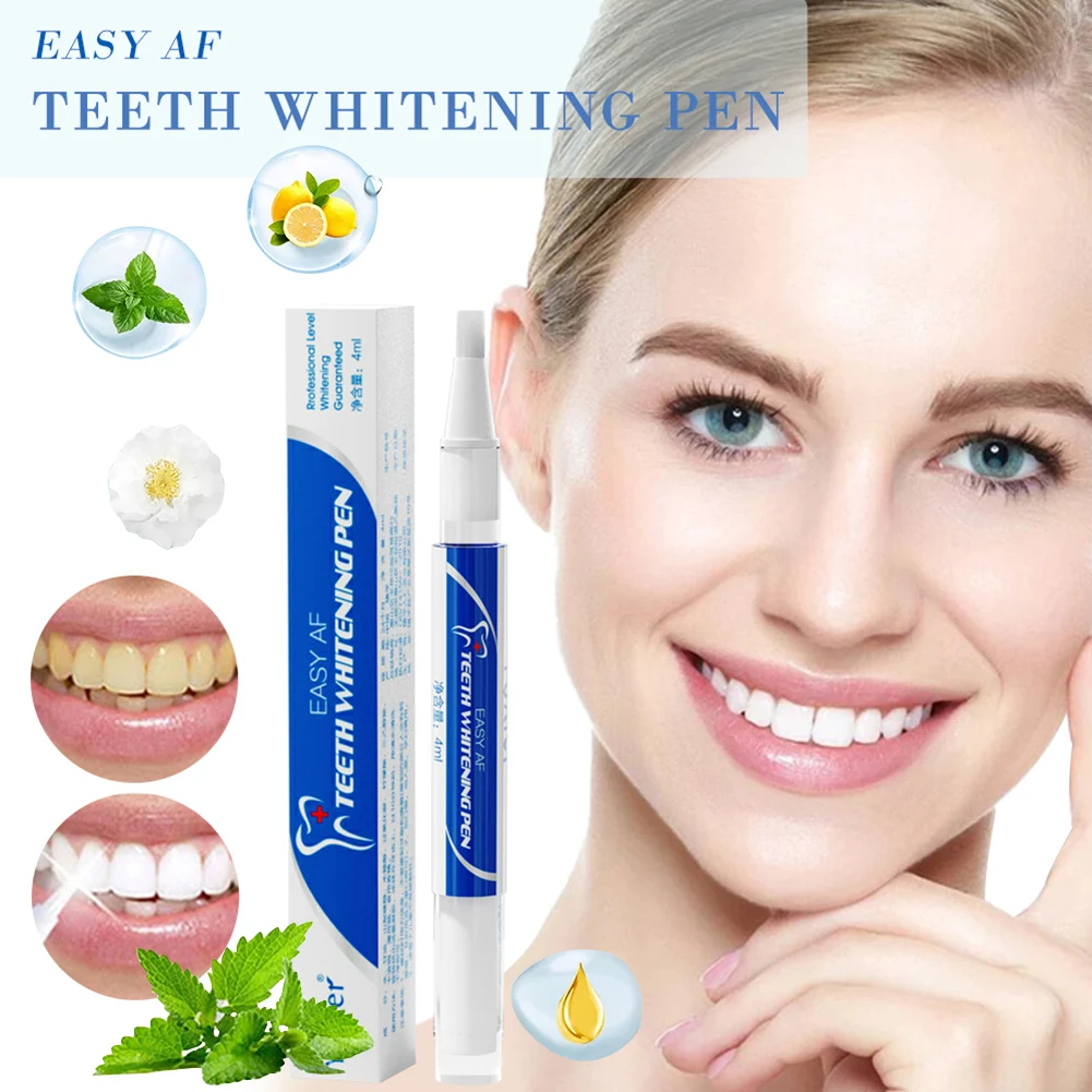Teeth Whitening Pen Hygiene Safe Effective Stains Remover for Whiter Teeth Brighter Smile Teeth Whitening Kit for Home Travel
Teeth Whitening Pen Hygiene Safe Effective Stains Remover for Whiter Teeth Brighter Smile Teeth Whitening Kit for Home Travel