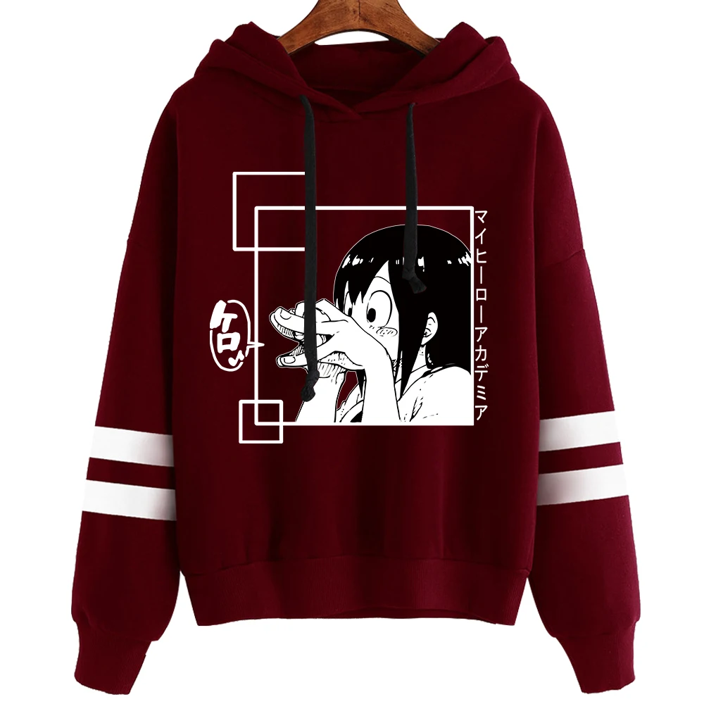 My Hero Academia Hoodies Sweatshirt Tsuyu Asui Froppy Anime Manga Black Hoodies Tops Clothes
My Hero Academia Hoodies Sweatshirt Tsuyu Asui Froppy Anime Manga Black Hoodies Tops Clothes