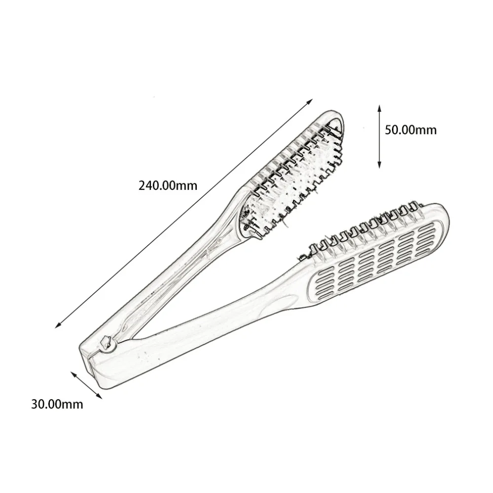 Ceramic Straightening Comb Double Sided Hair Brush Clamp Hairdressing Natural Fibres Bristle Hair Comb Hairstylig Tool
Ceramic Straightening Comb Double Sided Hair Brush Clamp Hairdressing Natural Fibres Bristle Hair Comb Hairstylig Tool