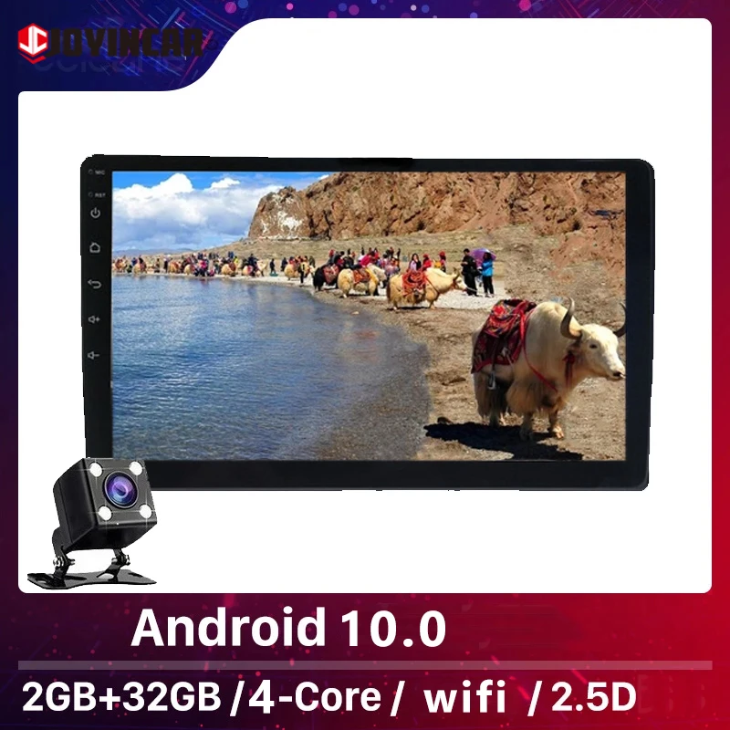 JOYINCAR 2+32GB Android 10.0 Car Stereo Autoradio MP5 Player 10.1 Inch with GPS Carplay AM RDS Universal Radio FM
JOYINCAR 2+32GB Android 10.0 Car Stereo Autoradio MP5 Player 10.1 Inch with GPS Carplay AM RDS Universal Radio FM