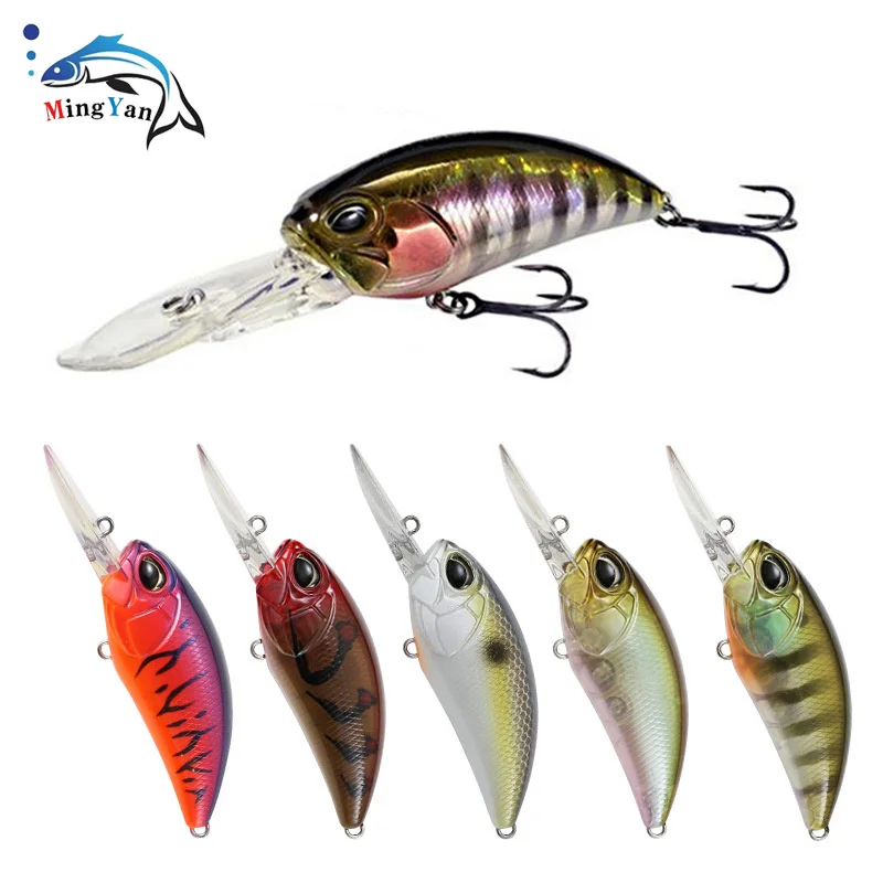 

MingYan Crankbait Fishing Lure 87mm 16g Wobbler Minnow Trolling Pike Jig Carp Lures Artificial Bait Hard Swimbait Fishing Tackle