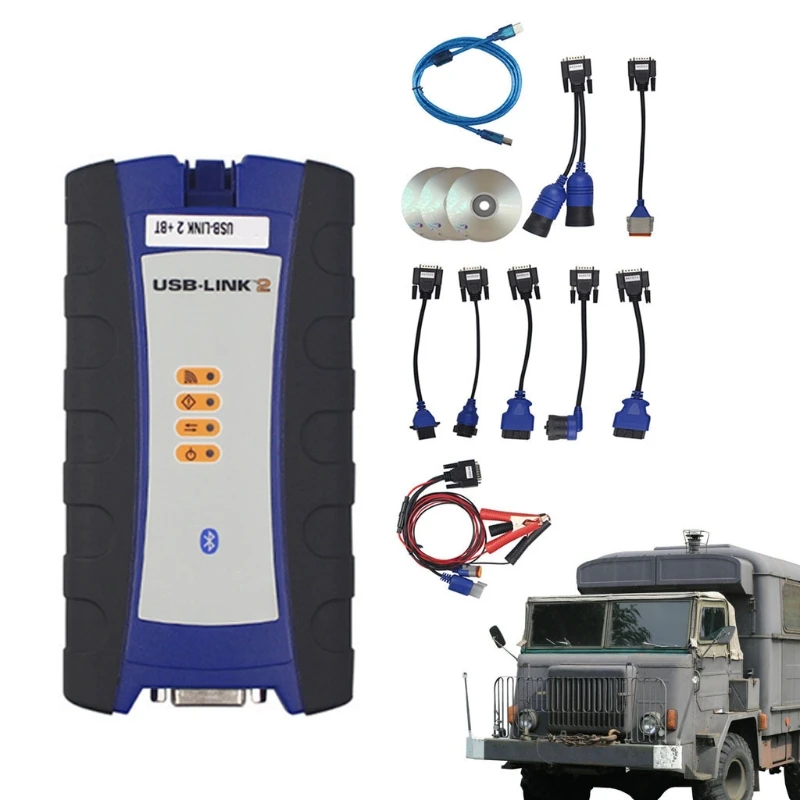 2021 New USB BT DieseI Truck Diagnostic Tool Truck OBD Fault Diagnostics Detector for USB Link Truck Diagnostic Scanner
2021 New USB BT DieseI Truck Diagnostic Tool Truck OBD Fault Diagnostics Detector for USB Link Truck Diagnostic Scanner