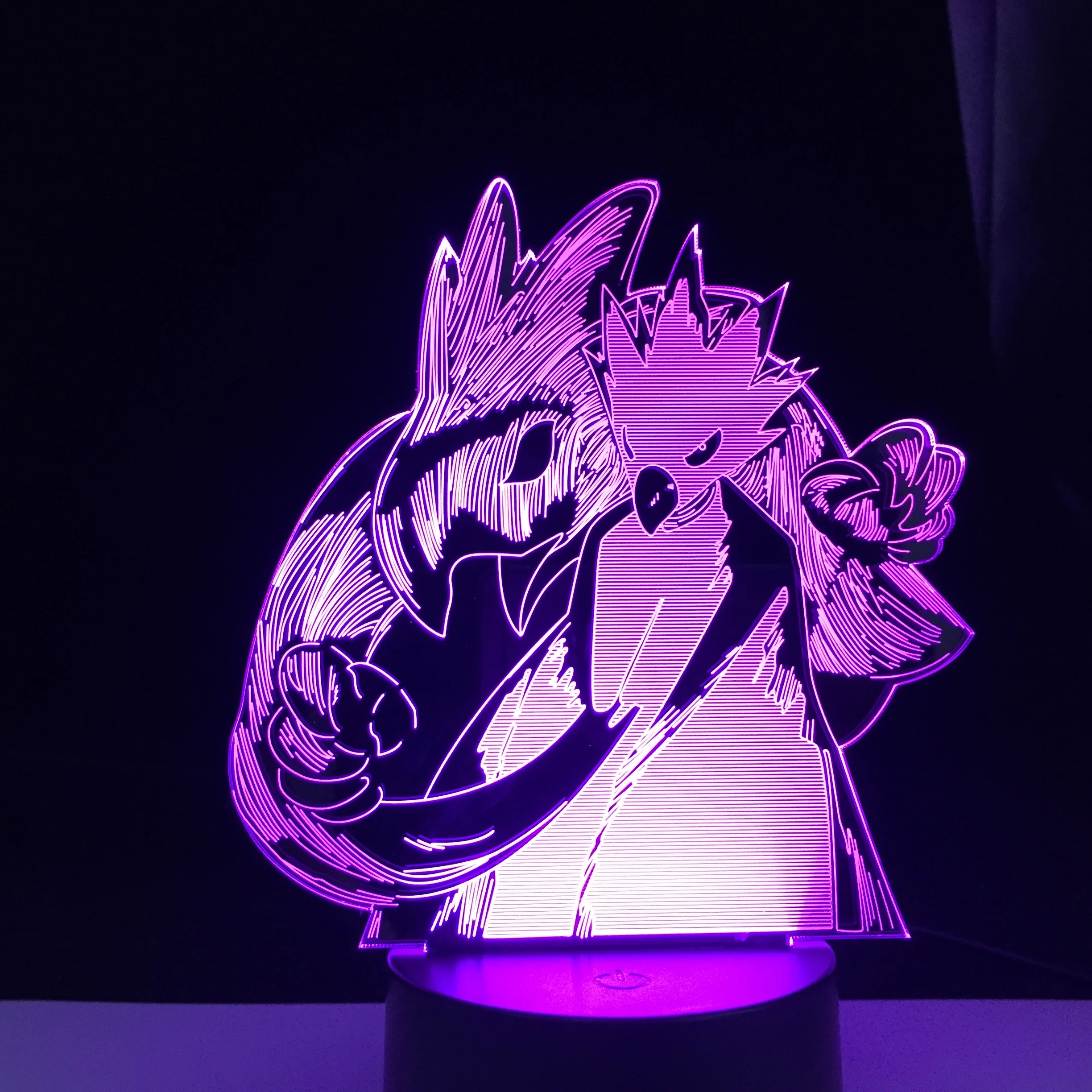Fumikage Tokoyami 3d Lamp Anime My Hero Academia Fumikage Tokoyami Led Night Light Lamp for Bedroom Decoration Birthday Gift 
Fumikage Tokoyami 3d Lamp Anime My Hero Academia Fumikage Tokoyami Led Night Light Lamp for Bedroom Decoration Birthday Gift