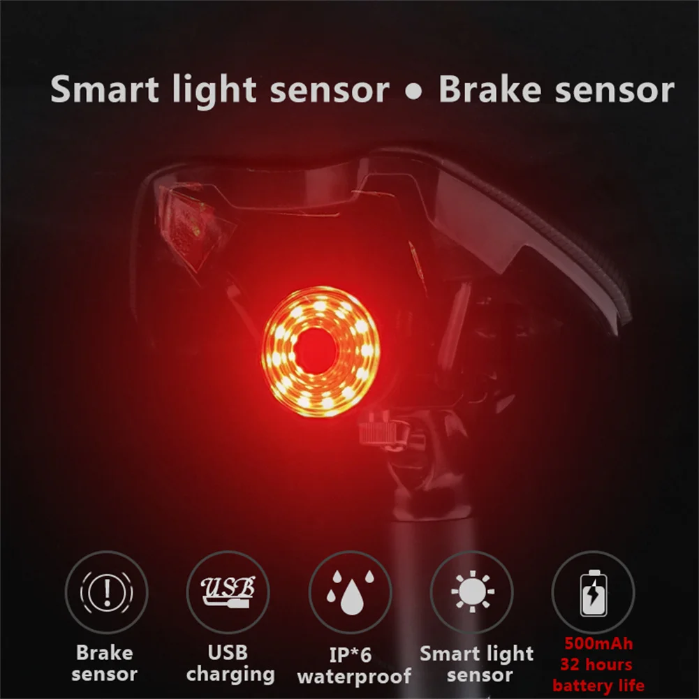 PEACHES USB Rechargeable Warning Light Bicycle Light Intelligent Brake Sensing Tailight Highway Bike LED Mountain Bike Light
PEACHES USB Rechargeable Warning Light Bicycle Light Intelligent Brake Sensing Tailight Highway Bike LED Mountain Bike Light