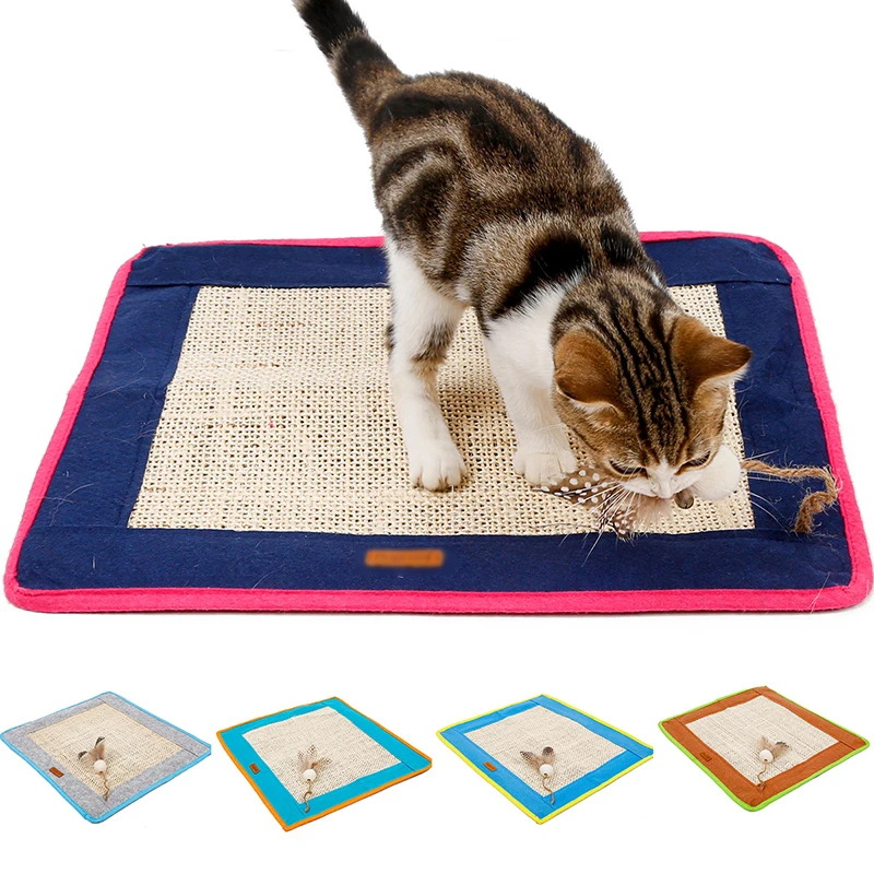 Cat Scratcher Mat Sisal Scratching Post Mats Toy Soft Bed Mat Claws Care Pet Toys Scratching Protecting Board Toys 
Cat Scratcher Mat Sisal Scratching Post Mats Toy Soft Bed Mat Claws Care Pet Toys Scratching Protecting Board Toys