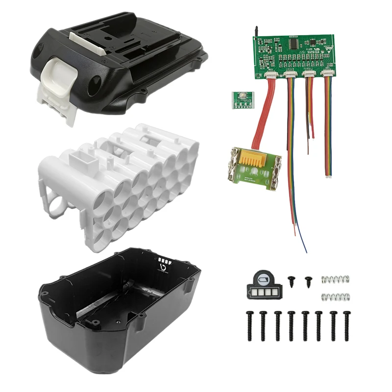 Li-ion Battery Plastic Case Charging Protection Circuit Board PCB Box Housings for Makita 36V Lithium Battery BL3622A BL3626
Li-ion Battery Plastic Case Charging Protection Circuit Board PCB Box Housings for Makita 36V Lithium Battery BL3622A BL3626