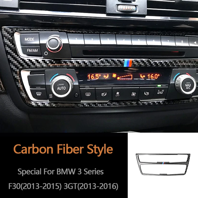 Carbon Fiber Frame Trim For BMW F30 F34 2013-2016 Air Conditioning CD Panel Decorative Cover Strip Interior Accessories
Carbon Fiber Frame Trim For BMW F30 F34 2013-2016 Air Conditioning CD Panel Decorative Cover Strip Interior Accessories