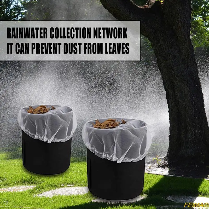Mesh Cover Rain Barrels Collection Net For Outdoor Garde Buckets Tank Rain Harvesting Tool Anti-Mosquito Water Protection Cover
Mesh Cover Rain Barrels Collection Net For Outdoor Garde Buckets Tank Rain Harvesting Tool Anti-Mosquito Water Protection Cover