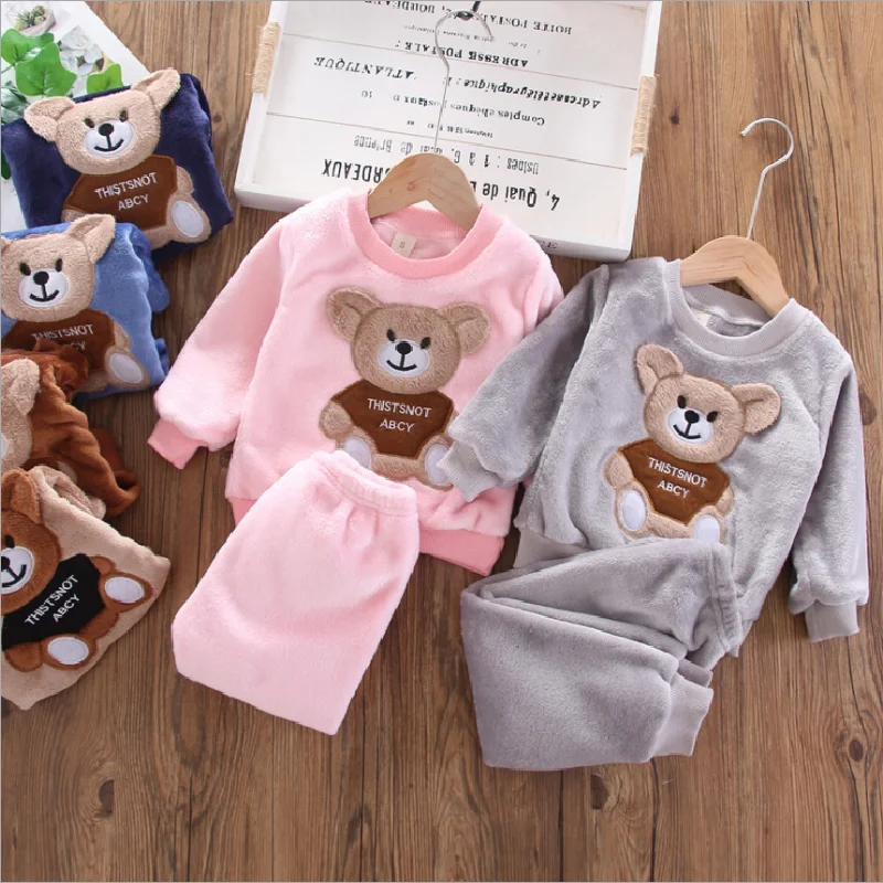 Autumn Winter Pajamas Newborn Baby Clothes Set For Children's Clothing Toddler Plush Suit Kids Homewear of Christmas Clothing
Autumn Winter Pajamas Newborn Baby Clothes Set For Children's Clothing Toddler Plush Suit Kids Homewear of Christmas Clothing