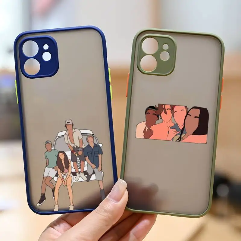 Outer Banks-Livin' The Pogue Life Phone Case For iPhone 12 11 Mini Pro XR XS Max 7 8 Plus X Matte transparent Back Cover
Outer Banks-Livin' The Pogue Life Phone Case For iPhone 12 11 Mini Pro XR XS Max 7 8 Plus X Matte transparent Back Cover