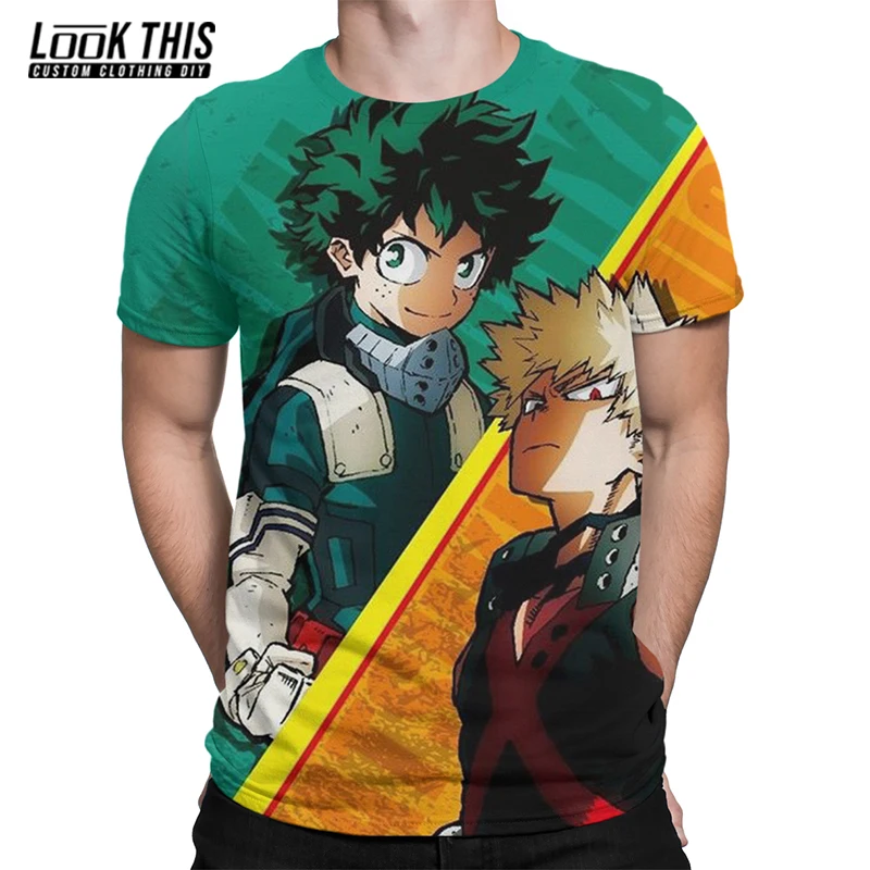 3d My Hero Academia Anime T Shirts Men's Oversized T-shirt Male Cool O-neck Streetwear Manga Short Sleeved T-shirts Pullover Top
3d My Hero Academia Anime T Shirts Men's Oversized T-shirt Male Cool O-neck Streetwear Manga Short Sleeved T-shirts Pullover Top