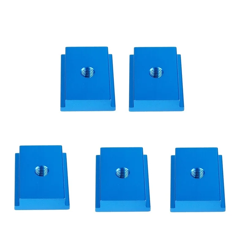 5PCS M6/M8 T-track Slider Aluminum Alloy T Slot Nut Woodworking Tool Fastener For Workbench Router Table Woodworking Hand Tool
5PCS M6/M8 T-track Slider Aluminum Alloy T Slot Nut Woodworking Tool Fastener For Workbench Router Table Woodworking Hand Tool