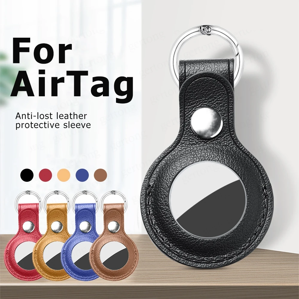 High quality Leather Case For Apple Airtags Protective cover For AirTag Locator Tracker Anti-lost Device Keychain Protect Sleeve
High quality Leather Case For Apple Airtags Protective cover For AirTag Locator Tracker Anti-lost Device Keychain Protect Sleeve