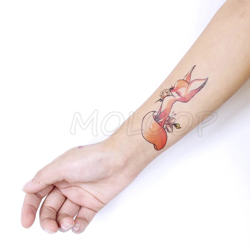 Tattoo Sticker Fake Tattoo Sexy Fox Flower Animal Water Transfer Waterproof Temporary Fake Art Tatoo for Kids Women Men
Tattoo Sticker Fake Tattoo Sexy Fox Flower Animal Water Transfer Waterproof Temporary Fake Art Tatoo for Kids Women Men