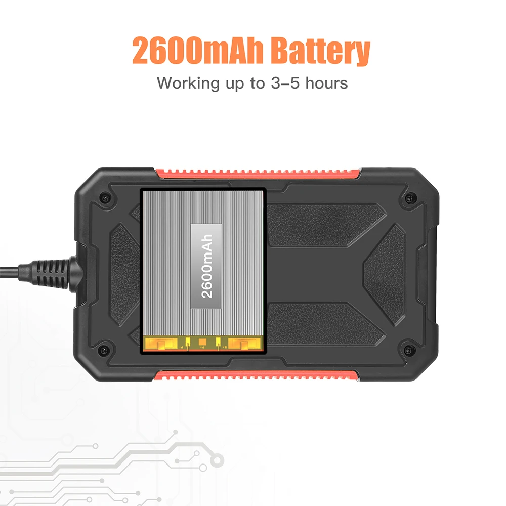 IP67 Waterproof Portable Handheld Industrial Endoscope Borescope with Flexible/Rigid Cable Dimmable LED Light HD Camera 2600mAh
IP67 Waterproof Portable Handheld Industrial Endoscope Borescope with Flexible/Rigid Cable Dimmable LED Light HD Camera 2600mAh