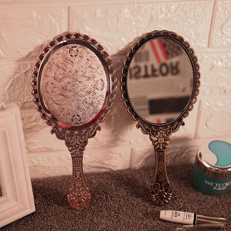 Creative retro lace handle mirror hand-held cosmetic mirror portable portable mirror small round mirror handle cosmetic mirror
Creative retro lace handle mirror hand-held cosmetic mirror portable portable mirror small round mirror handle cosmetic mirror