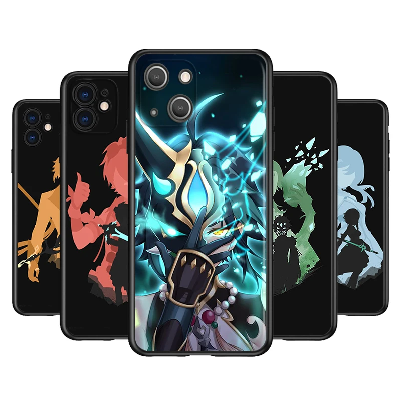 Genshin Impact Anime Silicone Cover For Apple IPhone 13 12 Mini 11 Pro XS MAX XR X 8 7 6S 6 Plus 5S SE Phone Case
Genshin Impact Anime Silicone Cover For Apple IPhone 13 12 Mini 11 Pro XS MAX XR X 8 7 6S 6 Plus 5S SE Phone Case
