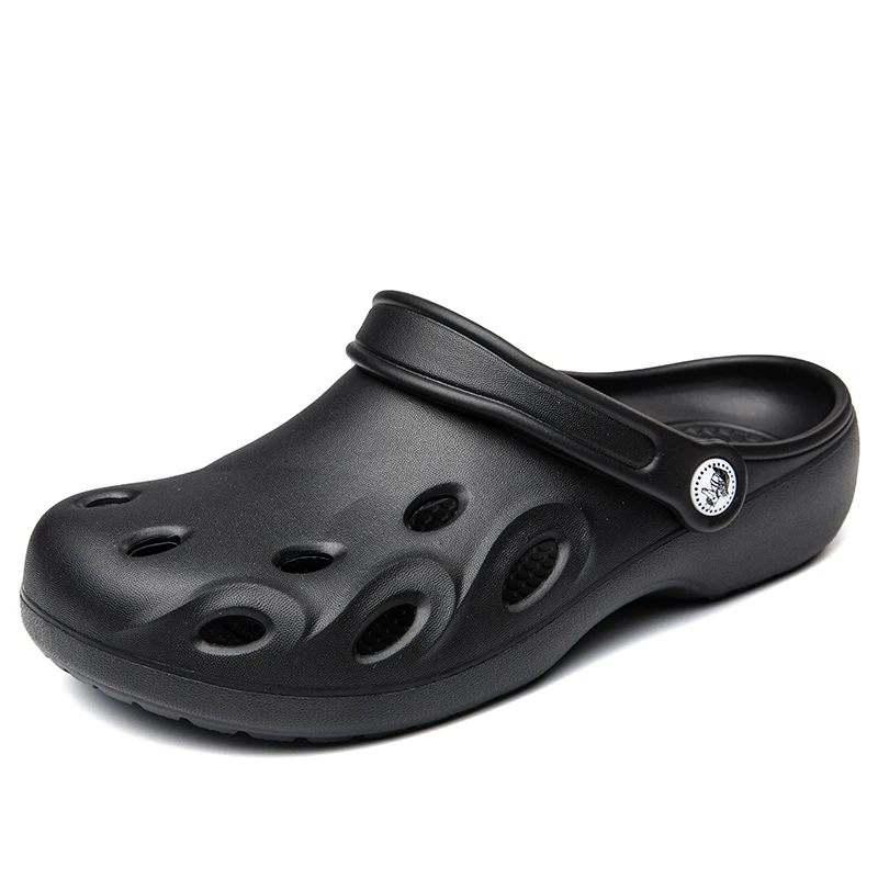 2021 Men Garden Shoes Sandals Crocks Summer Girl Clogs EVA Lovers Black Large Size Crocse Beach Flat Men Sandals Slippers
2021 Men Garden Shoes Sandals Crocks Summer Girl Clogs EVA Lovers Black Large Size Crocse Beach Flat Men Sandals Slippers