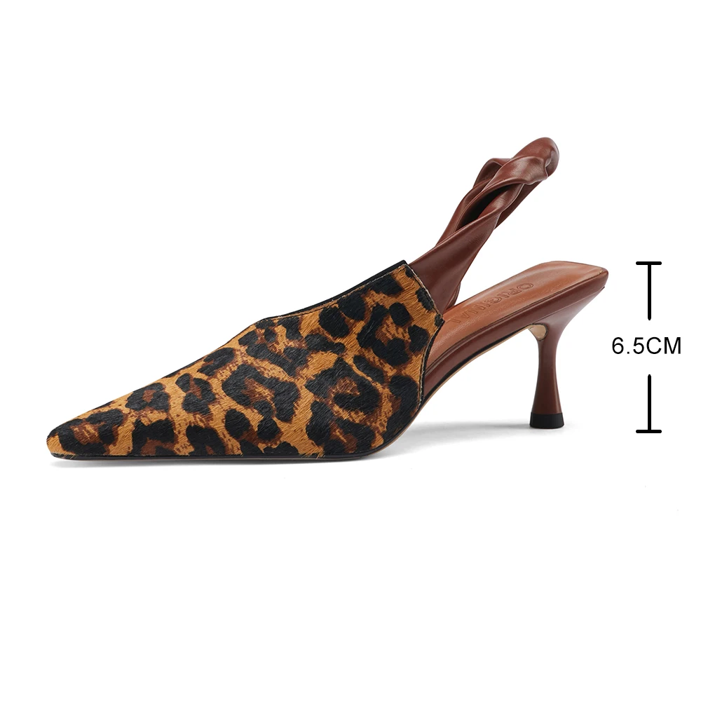 Sexy Mules Heels Summer Women Leopard Shoes 2021 Spring Ladies Pointed Toe Pumps Leisure Mature Slingbacks Brand Designer 34-39
Sexy Mules Heels Summer Women Leopard Shoes 2021 Spring Ladies Pointed Toe Pumps Leisure Mature Slingbacks Brand Designer 34-39