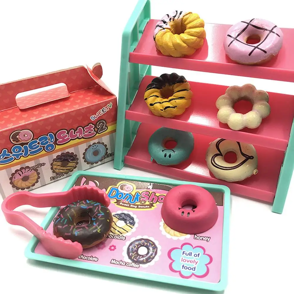Simulation Mini Donut Shop Cashier Model Kids Pretend Play Education Toy Gift
Simulation Mini Donut Shop Cashier Model Kids Pretend Play Education Toy Gift