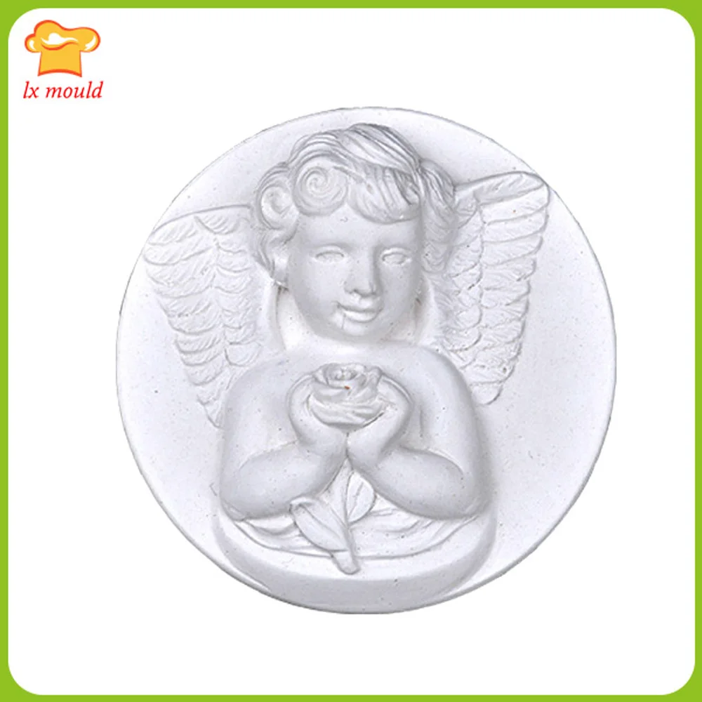 Holding Rose Angel Silicone Mold Chocolate Soap Candle Candy Baking 2D Cute Boy Rose
Holding Rose Angel Silicone Mold Chocolate Soap Candle Candy Baking 2D Cute Boy Rose