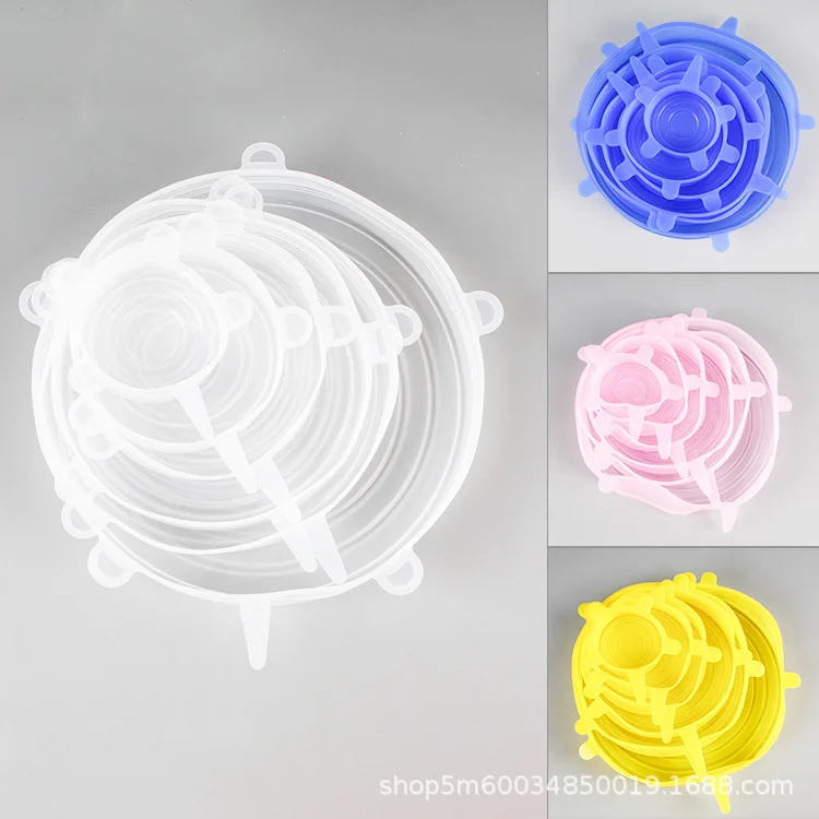 6pcs/set Plastic Silicone Bags Food Cover Elastic Stretch Reusable Bowl Lids Universal Kitchen Wrap Seal Fresh Keeping Caps
6pcs/set Plastic Silicone Bags Food Cover Elastic Stretch Reusable Bowl Lids Universal Kitchen Wrap Seal Fresh Keeping Caps