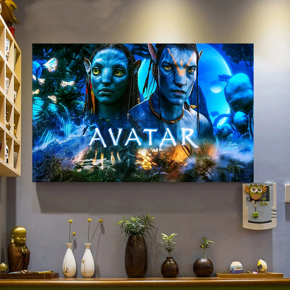 AVATAR Movie Poster Cover Science Fiction Movies Canvas Print Home Decoration Painting (No Frame)
AVATAR Movie Poster Cover Science Fiction Movies Canvas Print Home Decoration Painting (No Frame)