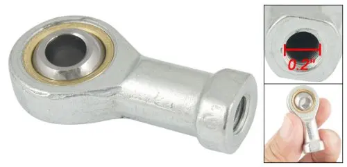 M6x1 Self-lubricating Rod End Bearings 5mm Female Thread Connector
M6x1 Self-lubricating Rod End Bearings 5mm Female Thread Connector